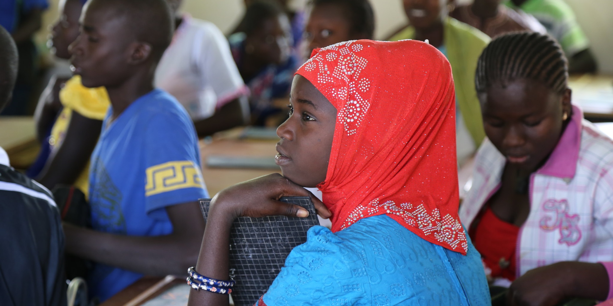 Maka Dieng Primary School in Tivaouane, Senegal. Credit: GPE/Chantal Rigaud